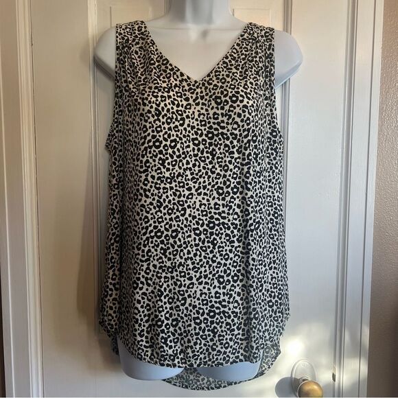 Old navy Chic Leopard Print Tank Top - Picture 1 of 9